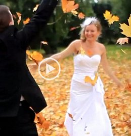 Jesienn teledysk ślubny - inspiracje