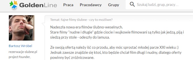 Stare filmy ślubne